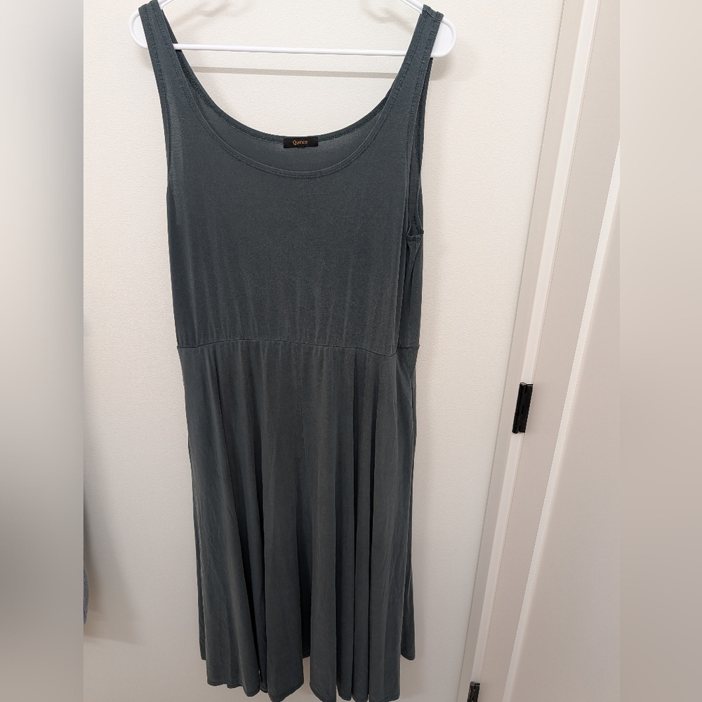 Gray Sleeveless Dress